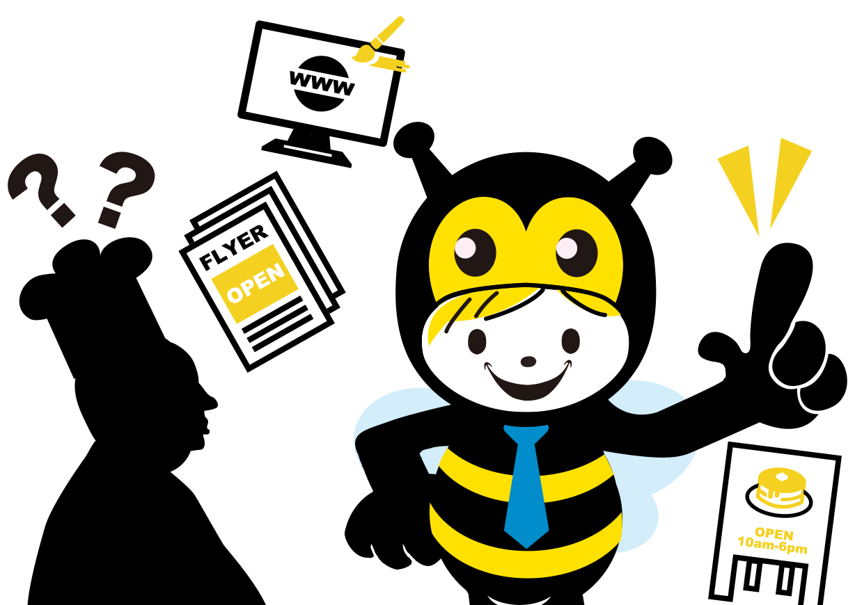 「新規オープン?でもやる事が…」デザイン制作〜見積り〜発注まで全てお任せください!